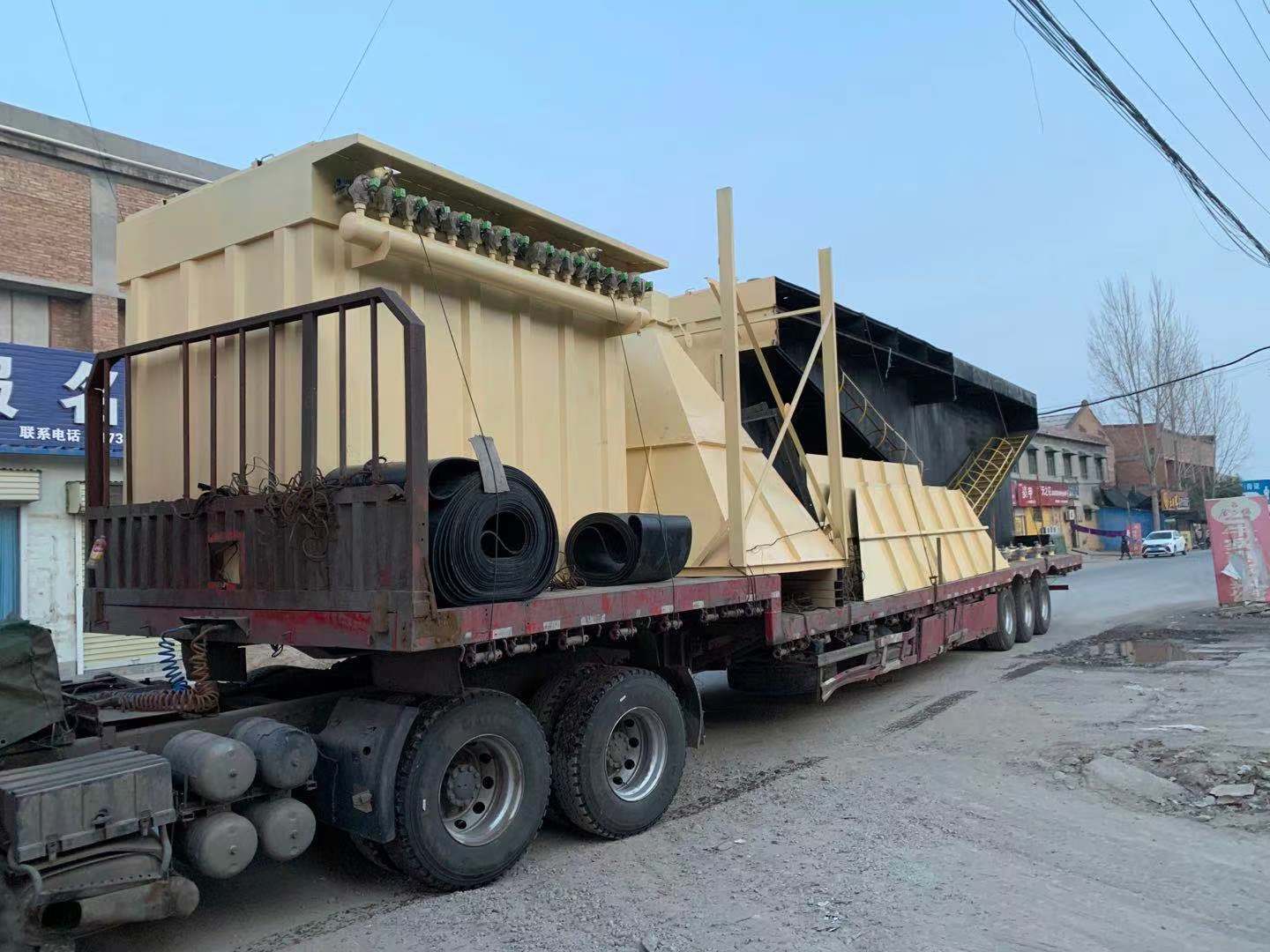 安陽制砂場發(fā)貨現場